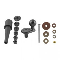 RAM Mount Fork 12mm-38mm (5”-1.49”) Diameter Fork Stem Base With 1" Ball 9 RAM Mount Fork 12mm-38mm (5”-1.49”) Diameter Fork Stem Base With 1" Ball -Motorcycle Equipment Store RAM B 342UIU1 900x900 66839.1660998905