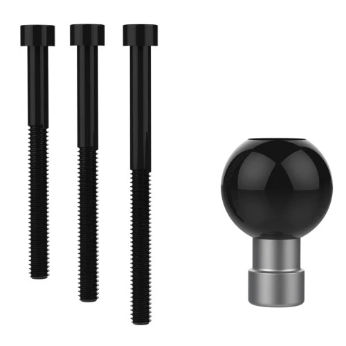 RAM Mount Motorcycle Handlebar Clamp Base With M8 Bolts 3 RAM Mount Motorcycle Handlebar Clamp Base With M8 Bolts