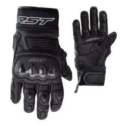 RST Freestyle 2 Leather CE Motorcycle Glove - Black