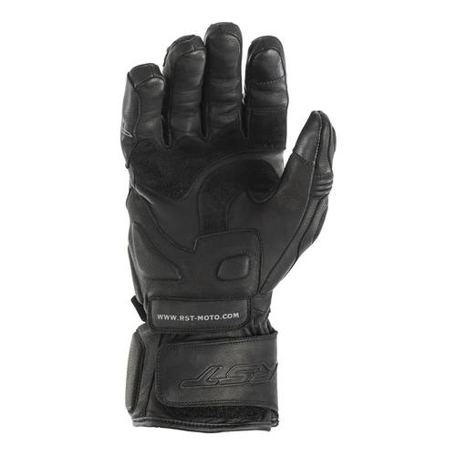 RST GT Leather Motorcycle Gloves -Black 4 RST GT Leather Motorcycle Gloves -Black - Image 2