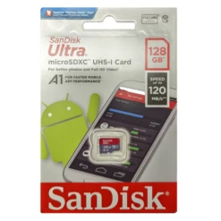SanDisk Ultra 128GB Micro SD Memory Card For Cameras/Phone/Sat-Nav 7 SanDisk Ultra 128GB Micro SD Memory Card For Cameras/Phone/Sat-Nav -Motorcycle Equipment Store SANDISK ULTA MICRO SDXC UHS I CARD C 47393.1646399195