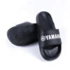 Genuine Yamaha Men's 'Revs' Collection Beach Sliders - Black -Motorcycle Equipment Store SLIDERS03 50485.1669893425