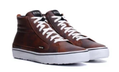 TCX Street 3 Waterproof Leather Motorcycle Short Boots - Brown 301