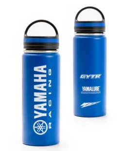 Genuine Yamaha Paddock Blue Race Thermos Bottle - Blue