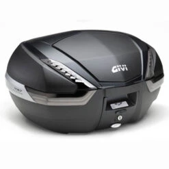 Givi V47NNT TECH Monokey Motorcycle Luggage Top Box/Case 47L With Carbon Pattern Insert And Smoked Reflectors