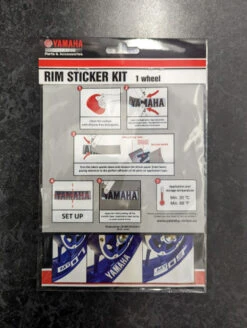 Genuine Yamaha Reflective Front Wheel Rim Sticker -Black -Motorcycle Equipment Store YMEFSGEN10 B 37399.1641315698