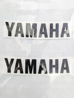 Genuine Yamaha Reflective Front Wheel Rim Sticker -Black