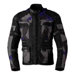 RST Pro Series Adventure-X CE Men's Waterproof Motorcycle Jacket - Navy Camo