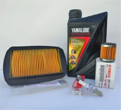 Yamaha YZF-R125 2014-2018 Service Kit - Fully Synthetic Oil, Filters & Plug