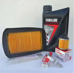 Yamaha YZF-R125 Up To 2013 Service Kit - Semi Synthetic Oil, Filters & Plug