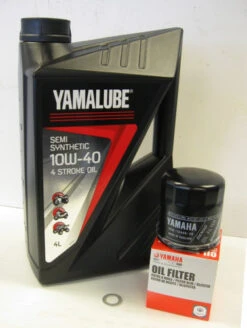 Yamalube Semi-Synthetic Oil Service Kit -Yamaha YZF R1 00-06, R6 01-05