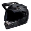 Bell MX-9 Adventure MIPS Motorcycle Helmet - Marauder Matte/Gloss Blackout -Motorcycle Equipment Store bell mx 9 adventure mips dirt helmet marauder matte gloss blackout front left 6 48915.1642848612