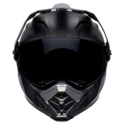 Bell MX-9 Adventure MIPS Motorcycle Helmet - Marauder Matte/Gloss Blackout -Motorcycle Equipment Store bell mx 9 adventure mips dirt helmet marauder matte gloss blackout front 1 35785.1642848574