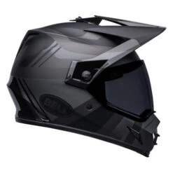 Bell MX-9 Adventure MIPS Motorcycle Helmet - Marauder Matte/Gloss Blackout -Motorcycle Equipment Store bell mx 9 adventure mips dirt helmet marauder matte gloss blackout right 1 98548.1642848605