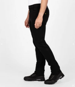 Knox Calder Men's Motorcycle Denim Armoured Riding Jeans - Black -Motorcycle Equipment Store blackjeans3 28232.1708782587