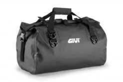 Givi 40 Litre Black Waterproof Duffel Bag With Roll Top Closure - Black