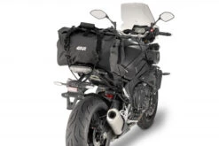 Givi 40 Litre Black Waterproof Duffel Bag With Roll Top Closure - Black -Motorcycle Equipment Store ea115bk mounted 89988.1663253457