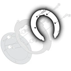 Kappa BF23K Yamaha Tracer 900 & Tracer 9 All Years Tanklock Fitting Kit