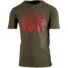 RST Est. 1988 Men's T-shirt - Khaki/Red -Motorcycle Equipment Store rst est 1988 t shirt khaki red 61738.1667497095