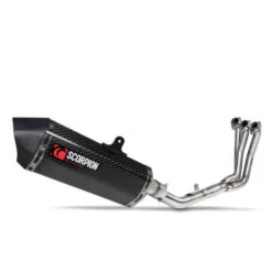 Scorpion Carbon Fibre Serket Parallel Full System Exhaust For Yamaha MT-09 & SP 2021-23 -Motorcycle Equipment Store rya116sysceo 4 25407.1644600541