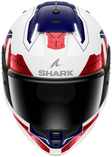 Shark Skwal I3 Motorcycle Helmet - RHAD WUR Metallic Red/Blue/White 4 Shark Skwal I3 Motorcycle Helmet - RHAD WUR Metallic Red/Blue/White - Image 2